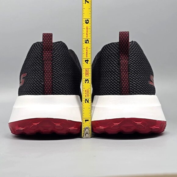 Skechers On The Go SN55330 Black White Low-Top Sneakers Men's Size 13 - Picture 4 of 12